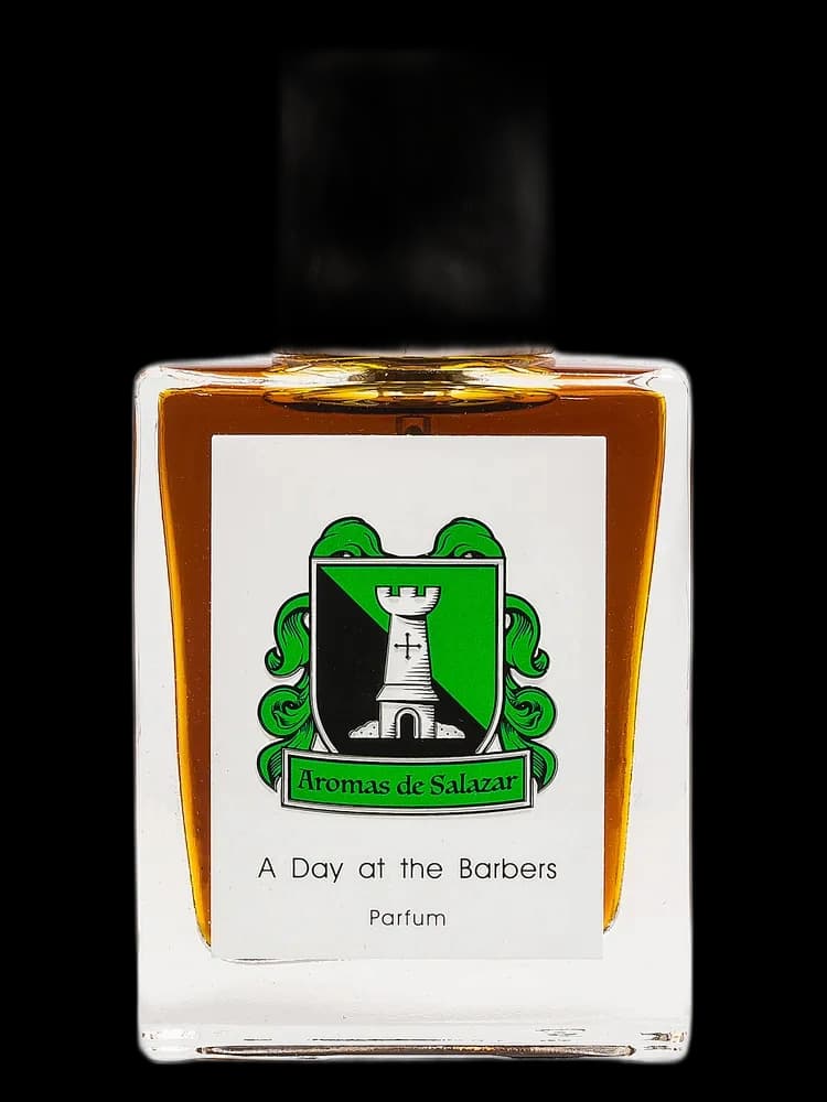 A Day at the Barbers bottle