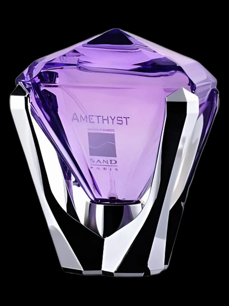 Amethyst bottle