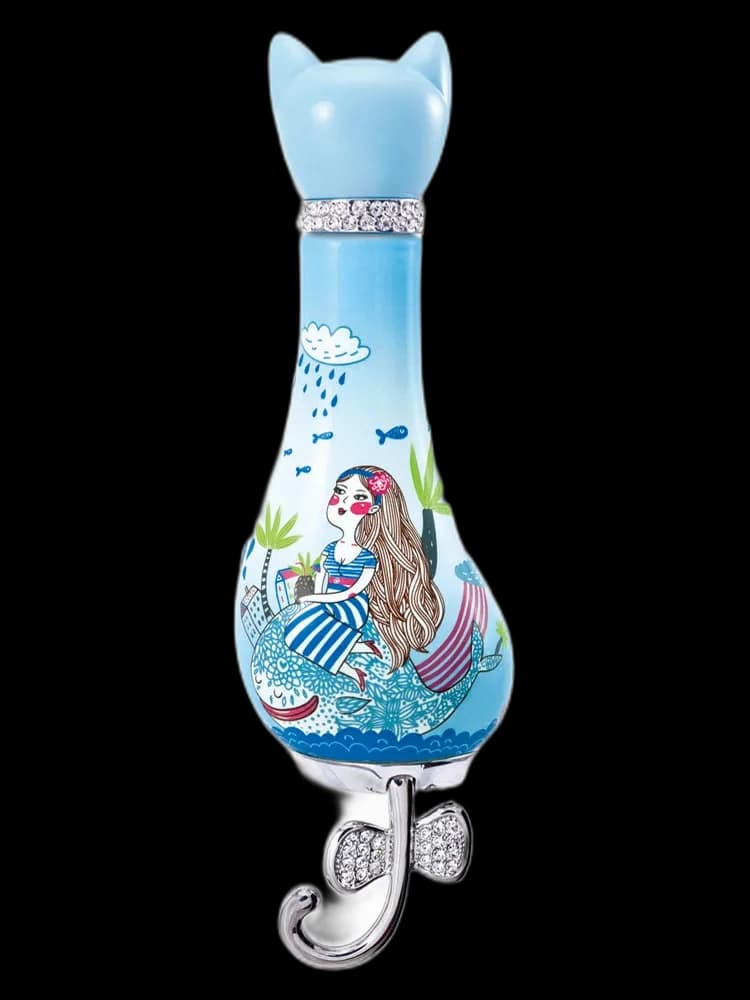 Azure Blue bottle