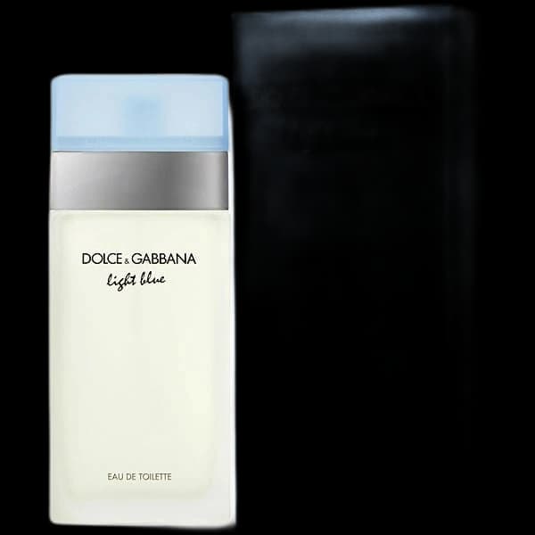 D & G Light Blue bottle