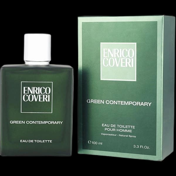 Green Contemporary bottle