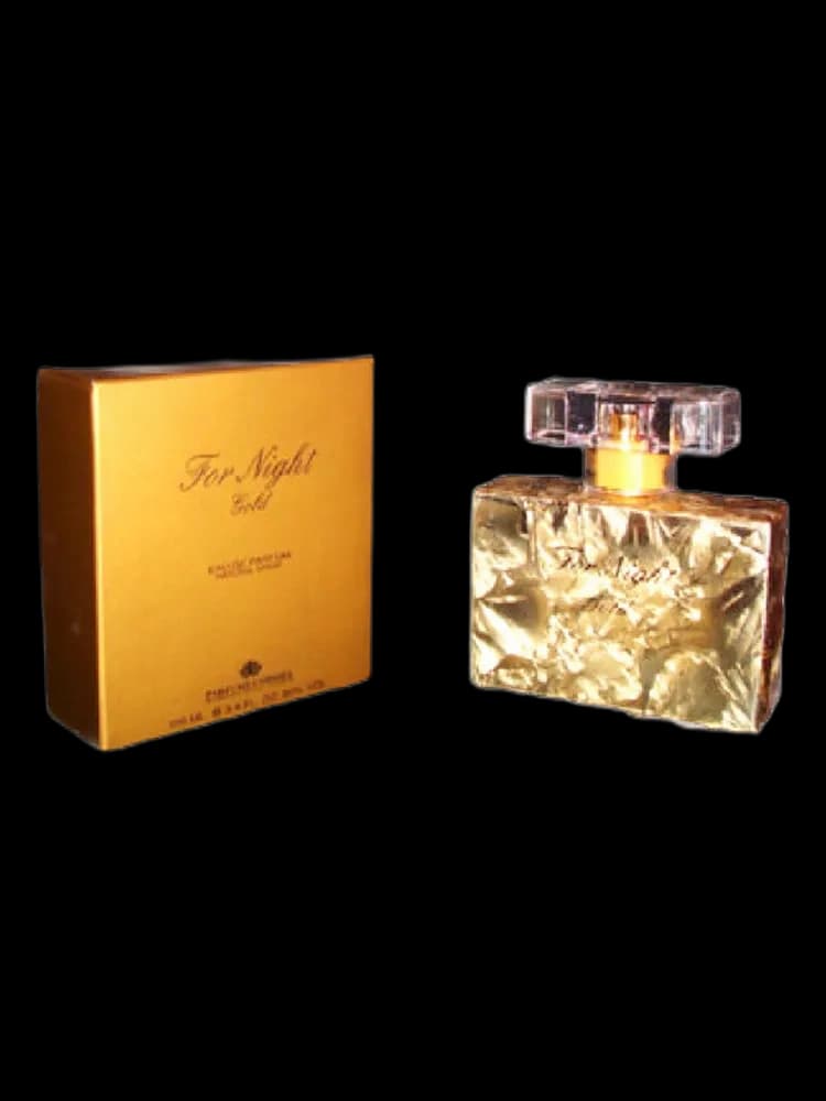 For Night Gold bottle