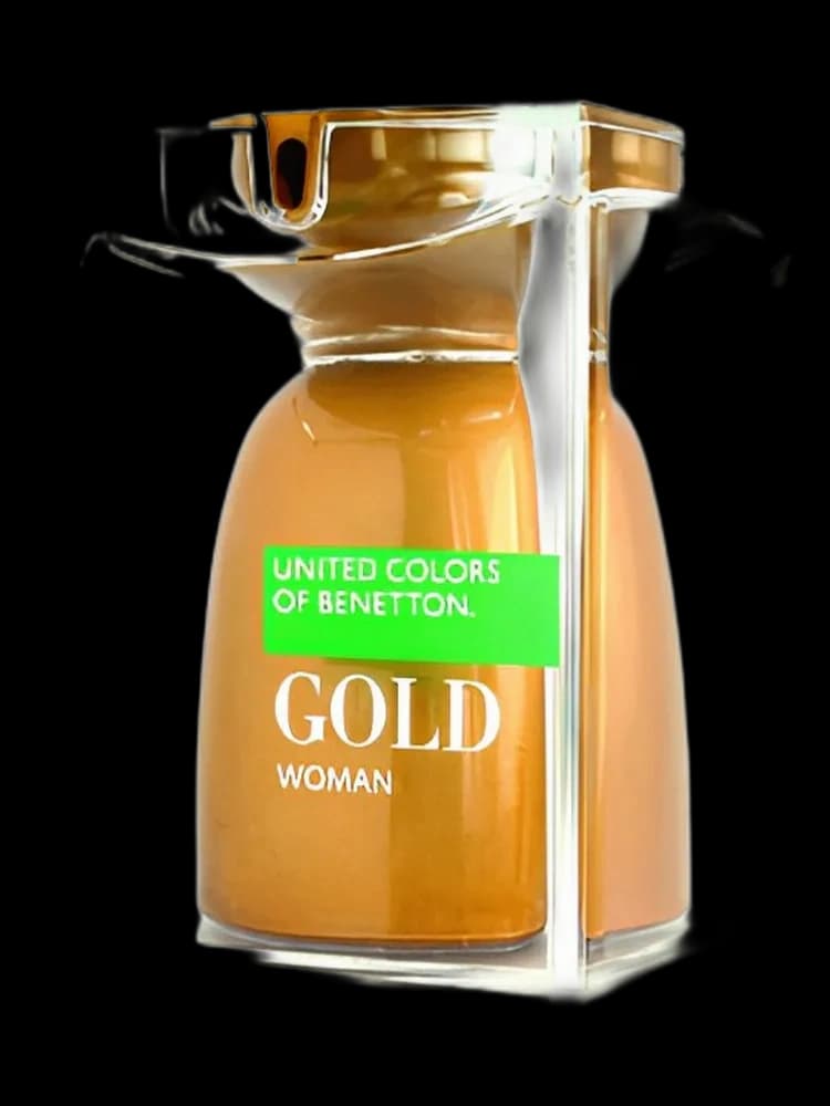 Gold Woman bottle
