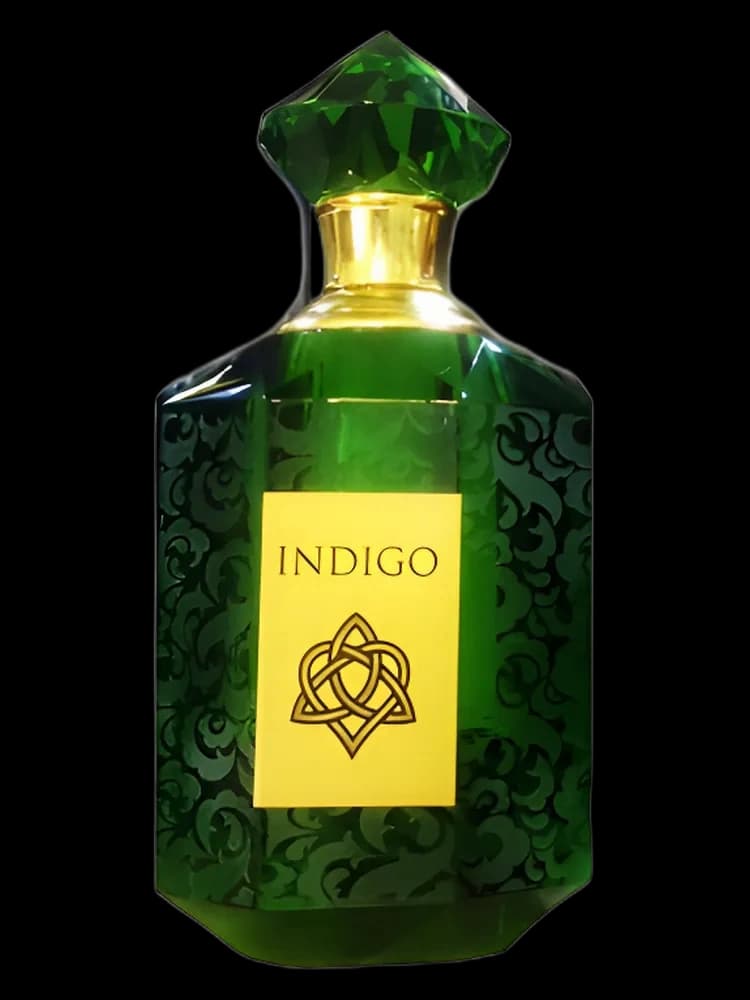 Indigo bottle