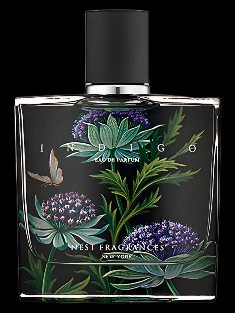 Indigo bottle