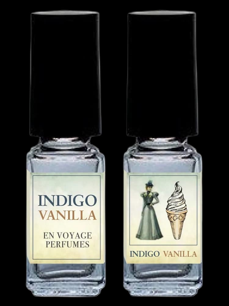 Indigo Vanilla bottle