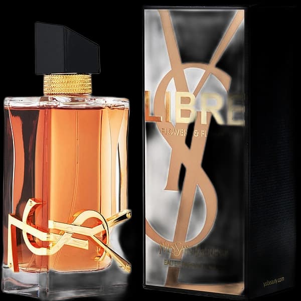 Libre Flowers & Flames Yves Saint Laurent bottle