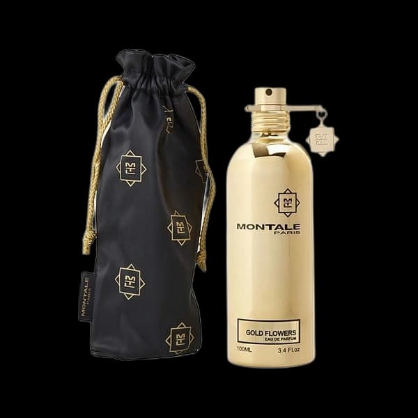 Gold Flowers bottle