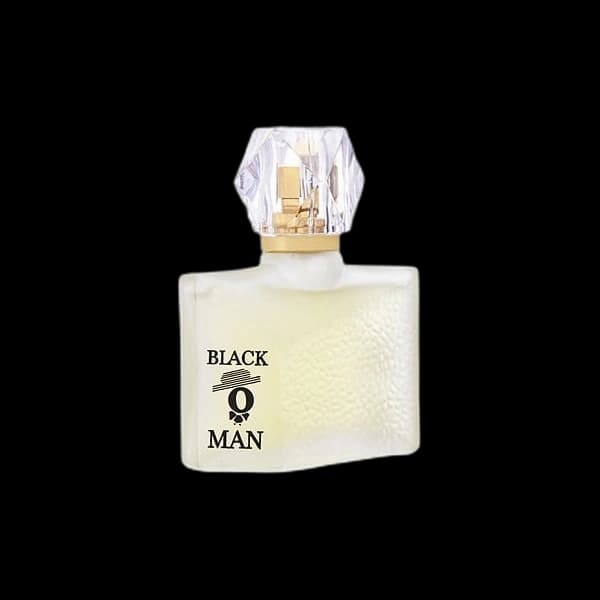 Black O Man bottle