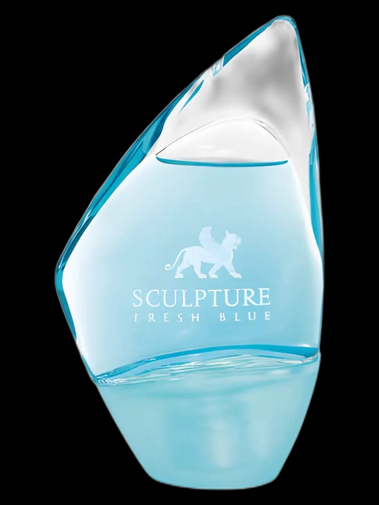 Sculpture Fresh Blue bottle