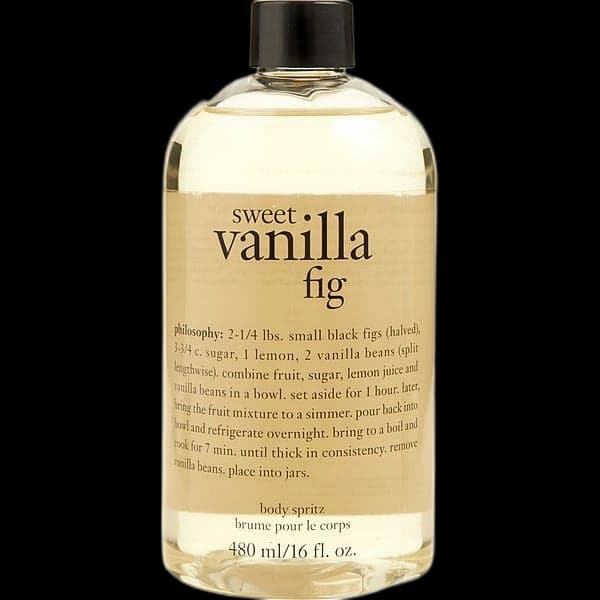 Sweet Vanilla Fig bottle