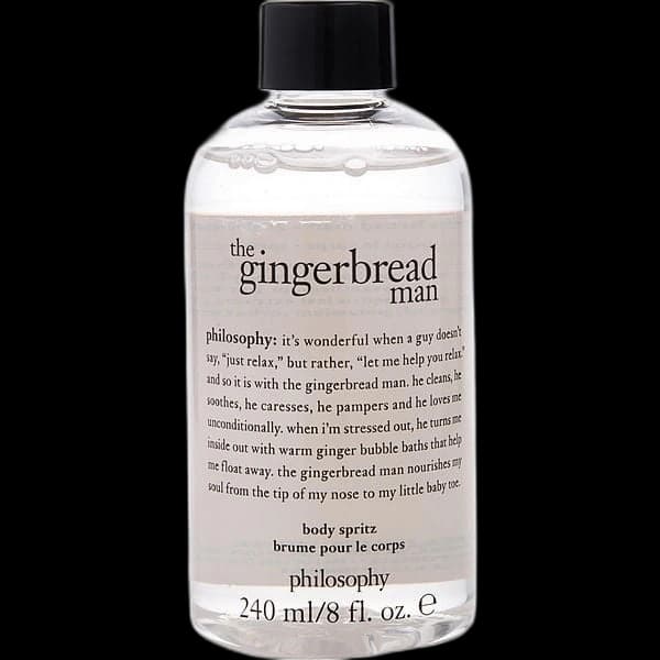 The Gingerbread Man bottle