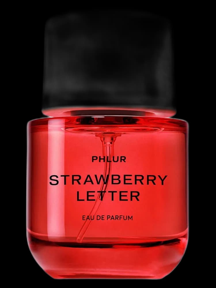 Strawberry Letter bottle