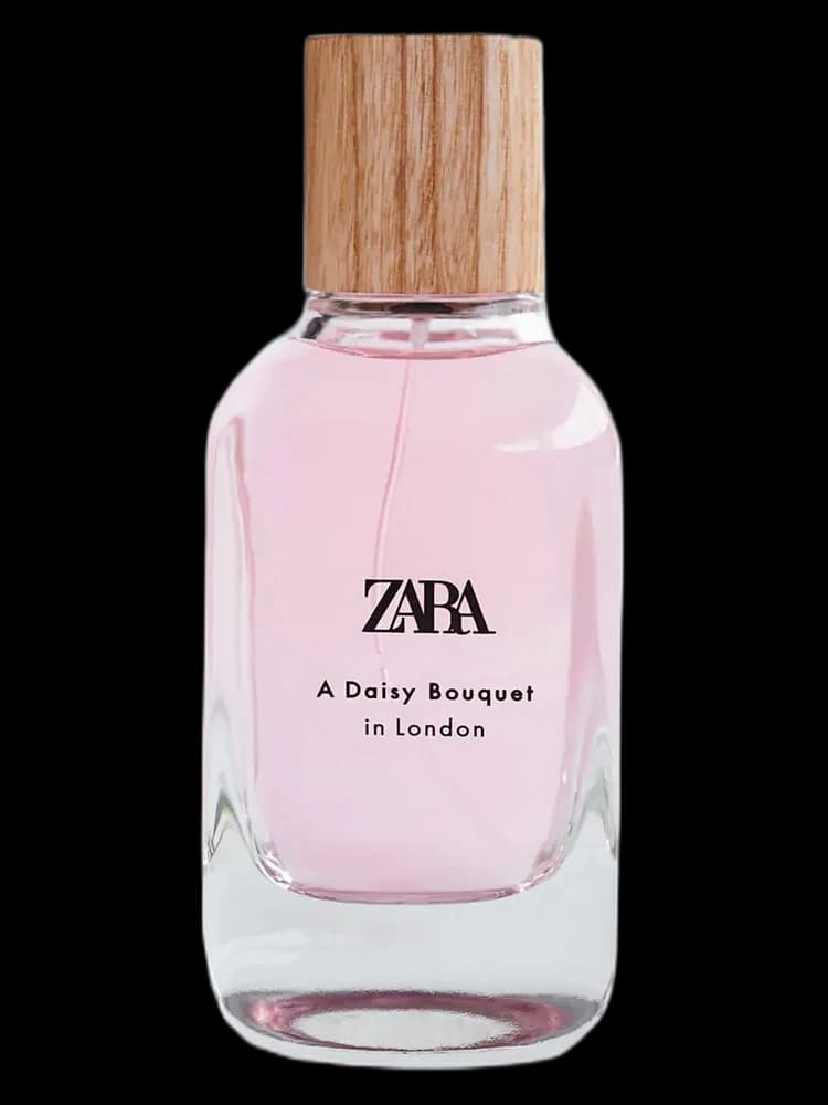 A Daisy Bouquet in London bottle