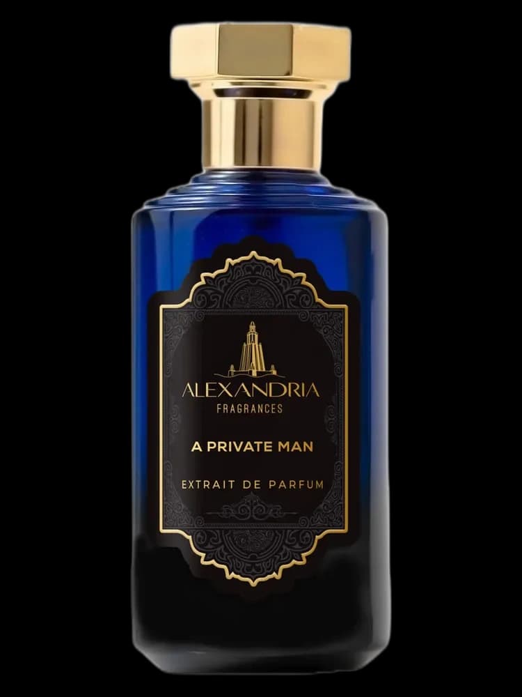 A Private Man bottle