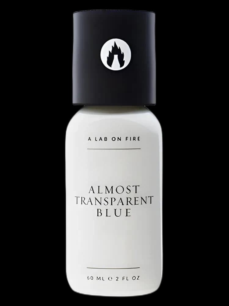 Almost Transparent Blue bottle