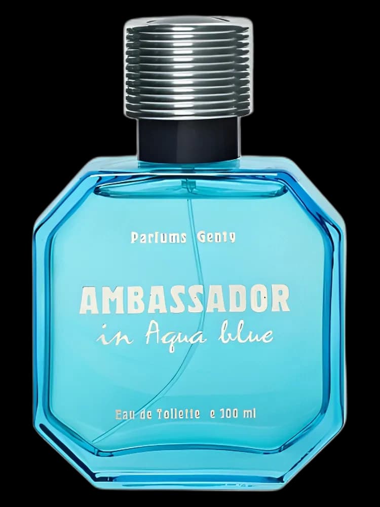 Ambassador in Aqua Blue bottle
