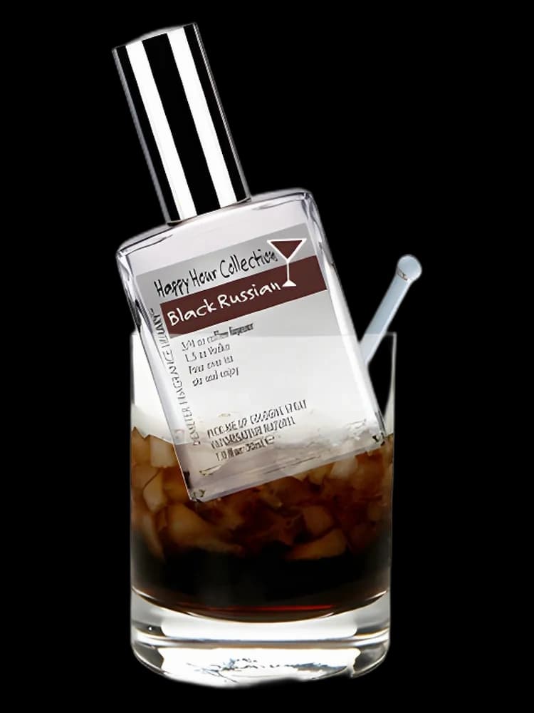 Black Russian bottle