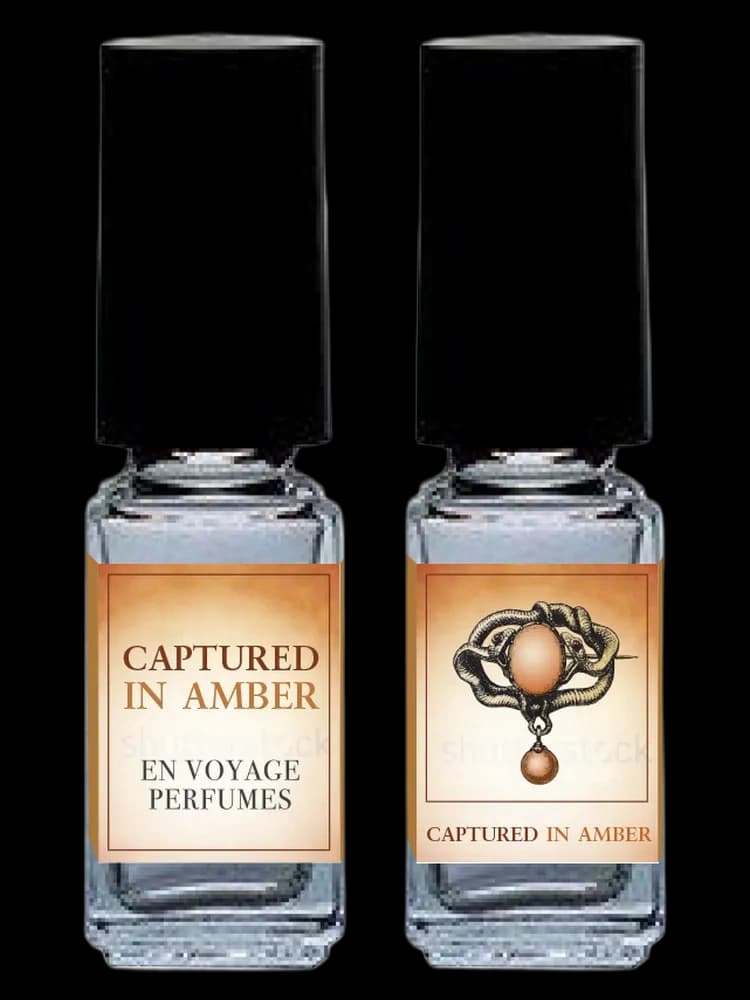 Captured in Amber bottle