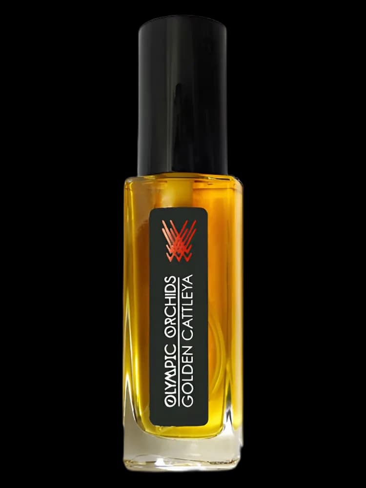 Golden Cattleya bottle