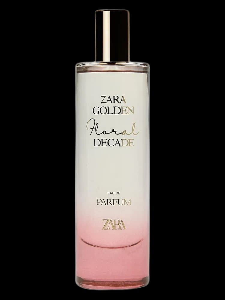 Golden Floral Decade bottle
