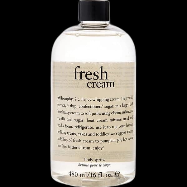 Fresh Cream bottle