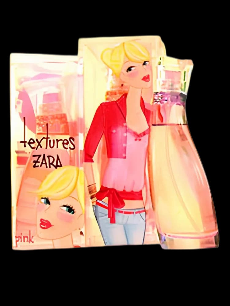 Textures - Pink bottle