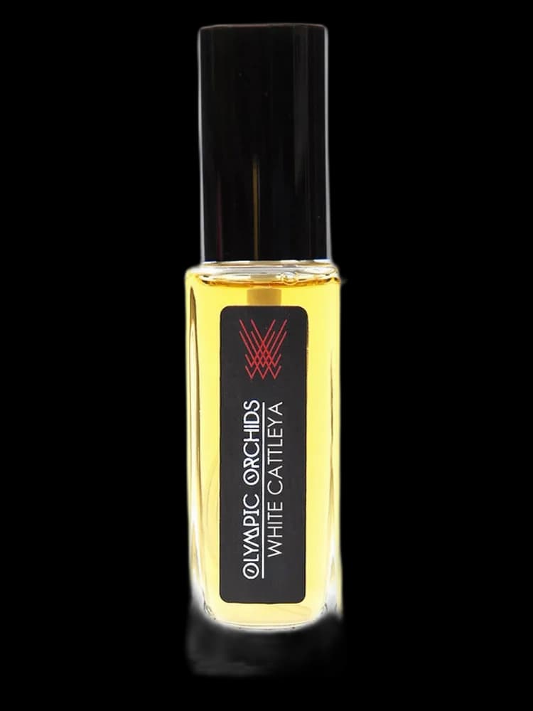 White Cattleya bottle